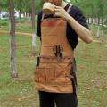 Outdoor Camping Multifunctional Canvas Apron Bbq Protective Clothing
