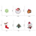 18pcs Xmas Tree Santa Cute Appliques for Diy Crafts Clothes Decor