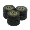 6pcs Fy004-15 33mm Width Rc Car Tires Tyre Wheel Upgrades Accessories