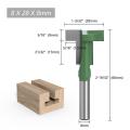 8mm Shank T-slot Router Bits Set for Wood Woodworking Bits B