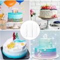 10 Pieces Acrylic Material Cake Scraper Cake Gadgets for Baking Cake