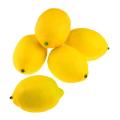 12 Pcs Artificial Lemons Fruit Model Lemon Kitchen Party Decoration