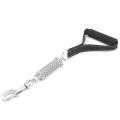 Short Dog Leash with Traffic Handle for Large Double Dog Couplers