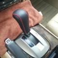 Hand Sewing Leather Gear Shift Cover,for Honda Feidu Civic Accord