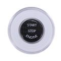 Carbon Fiber Sticker Engine Start Stop Button Cover for Bmw E90 Black