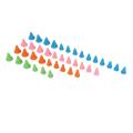 40 Pieces Multi-colored Needle Point Stoppers Needle Point Protectors