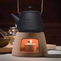Candle Stand Tea Warmer Coarse Ceramic Cup for Home Heating Tea Etc