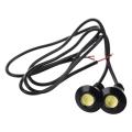 4pcs Car Led Eagle Eye Daytime Running Drl Tail Backup Light White