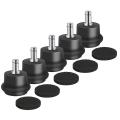 5pcs Bell Glides Replacement Office Chair, Office Chair Wheels