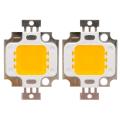 10w Led Cob Chip Floodlight Headlight Light Bulb Yellow