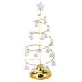 Led Crystal Christmas Tree Table Lamp Copper Line Night Light(warm)