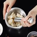 Stainless Steel Mortar & Pestle Pill Crushers Spice Grinder Tool