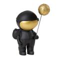 Resin Astronaut Small Ornaments Cartoon Character Shape for Home-c