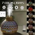Wood Grain Aroma Diffuser with Timer for Baby Bedroom with Eu Plug