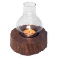 Wooden Candlestick Romantic Decor for Candlelight Dinner Decor 2