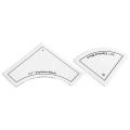 Sewing Template - Folded Star Guide Stencil Acrylic Made (1pc)