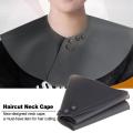 Magnetic Haircut Shawl Waterproof Silicone Hairdressing Shield(black)