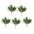 7 Branches Green Artificial Plant Floral Persian Leaf Flower