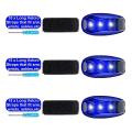 15 Pieces Led Safety Light, for Runners, Bike, Walking,blue
