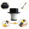 3pcs Cartridge Filter Attachment for Karcher Vc4i Vacuum Cleaner