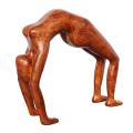 Yoga Gymnastics Lovers Gift Yoga Stretch Statue Resin Decoration F