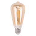 4w Bulb Light Golden Cover Light Color:gold Yellow (2200k) 220v