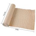Honeycomb Packaging Paper Cushioning Kraft Paper Wrap Roll 11.8 Inch