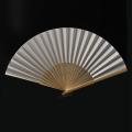 60 Pack Hand Held Fans White Paper Fan Bamboo Folding Fans Folded Fan