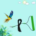 2m Leash Kit, Outdoor Flying Training Rope for Bird Parrots Cockatiel