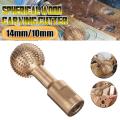 14mm Ball Gouge Spherical Spindles Shaped Wood Gouge Power Carving