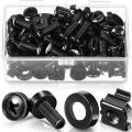 50 Pack M6 X 16 Mm Rack Mount Cage Nuts Screws and Washers
