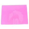2 Pack A3 Extra Large Silicone Sheet Molds Mat, Blue & Pink