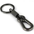 Sturdy Carabiner Key Chain Key Ring Polished Key Chain, Black