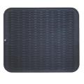 Large Multifunctional Silicone Mat Sink Non-slip Pad Pot Holder Black