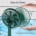 Usb Desk Fan,table Fan Oscillating Fan Green