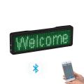 Bluetooth Led Name Badge Rechargeable Light Sign Display Led,type 2