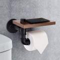 Rustic Industrial Toilet Paper Roll Holder,pipe Floating Holder,b