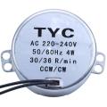 5x Ac 220/240v 30rpm 4w Ccw/cw Two Way Controlled Synchronous Motor