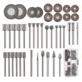 43pcs Stone Carving Set,26 Diamond Burr Bits, 10 Impeller