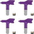 4 Pieces Reversible Sprayer Tips Airless Paint Spray Nozzle Tips-517