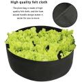 Garden Grow Bag for Herb Flower Vegetable Plants Dia 24 Inch X 8 Inch