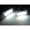 2x Led Licence Plate Light White for Ford Transit Tourneo Mk5 Mk6 Mk7