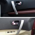 Car Interior Door Handles for Nissan Qashqai 2008-2015 Silver Left