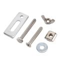 4 Pack T-track Clamp,mini T Track Hold Down Clamps Kit for 3018-pro