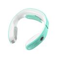 Portable Air Conditioner Neck Fan, Wearable, for Travel, Office Blue