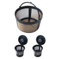 Reusable Mesh Ground Coffee Filter Basket for K-duo Essentials