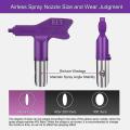 4 Pieces Reversible Sprayer Tips Airless Paint Spray Nozzle Tips-517
