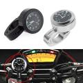 Universal 7/8 Inch Motorcycle Handlebar Watch Waterproof Shockproof,b