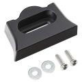 Car Tailgate Latch Bumper Stop Tailgate Alignment , Black