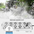 12 Heads Ultrasonic Mist Fogger Air Humidifier Water Fountain